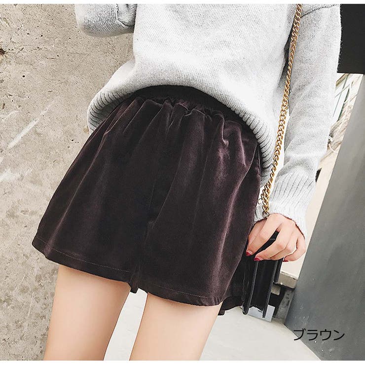 ベロア ショートパンツ レディース 冬 ホットパンツ 短パン 人気 品番 Ii Miniministore ミニミニストア の レディースファッション通販 Shoplist ショップリスト