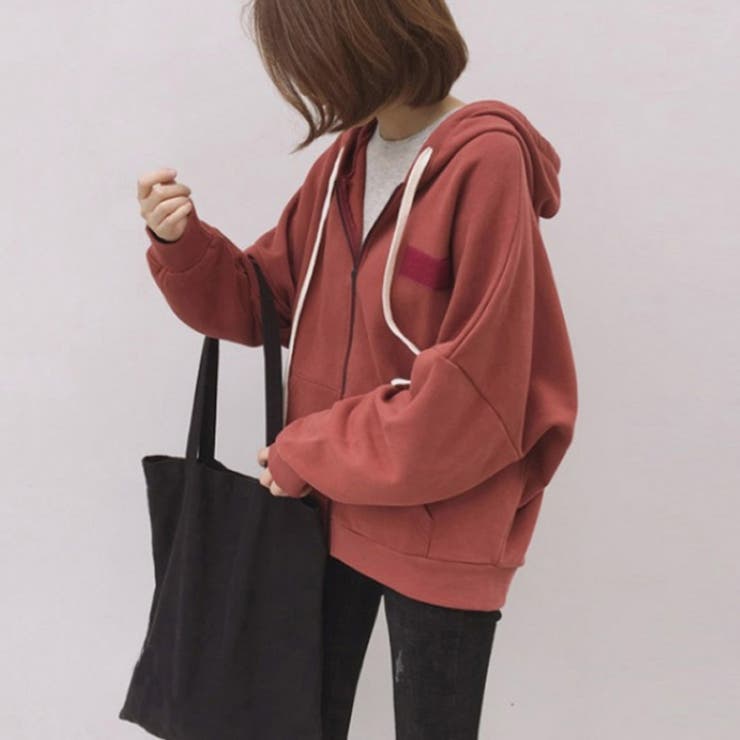 ジップアップパーカー 裏起毛 フード付き 品番 Ii Miniministore ミニミニストア のレディース ファッション通販 Shoplist ショップリスト