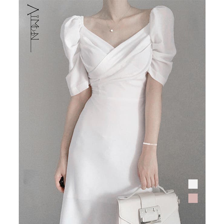 ロングワンピース Vネック レディース春夏 品番 Ii Aimoon アイモン のレディースファッション通販 Shoplist ショップリスト