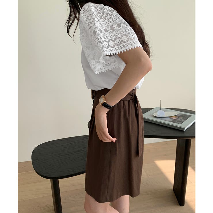 半袖カットソー ショートパンツ 上下セット | Aimoon | 詳細画像5 