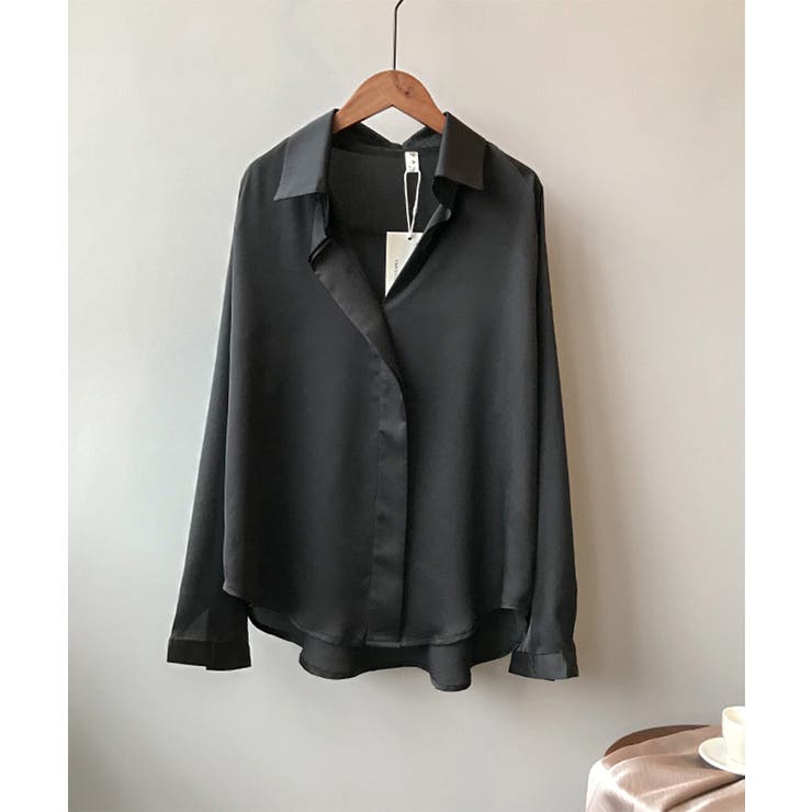 スキッパー シャツ 長袖 レディース 高みえ | Aimoon | 詳細画像6 