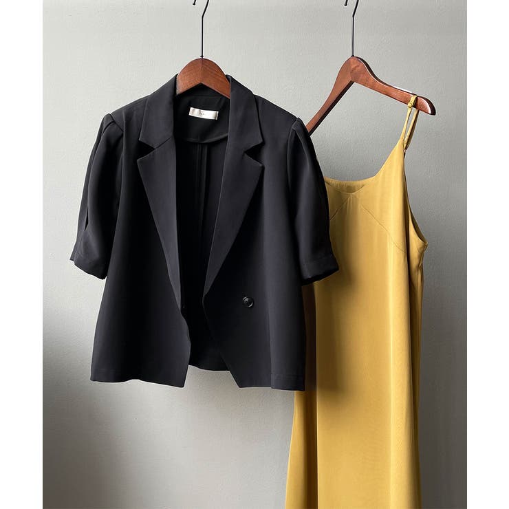 テーラードジャケット 半袖 レディース | Aimoon | 詳細画像11 