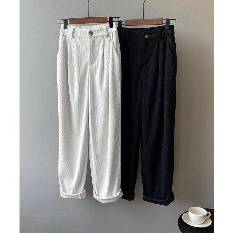 コーデュロイパンツ レディース レトロ風 | Aimoon | 詳細画像10 