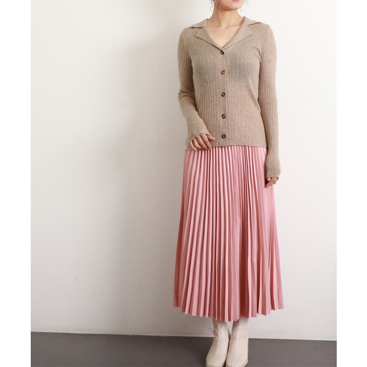 オープンカラー ニットカーディガン春秋冬 | Aimoon | 詳細画像11 