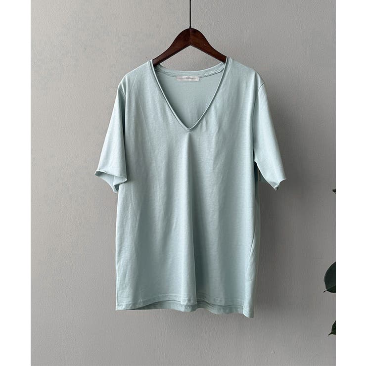 vネックtシャツ レディース 綿100% | Aimoon | 詳細画像18 