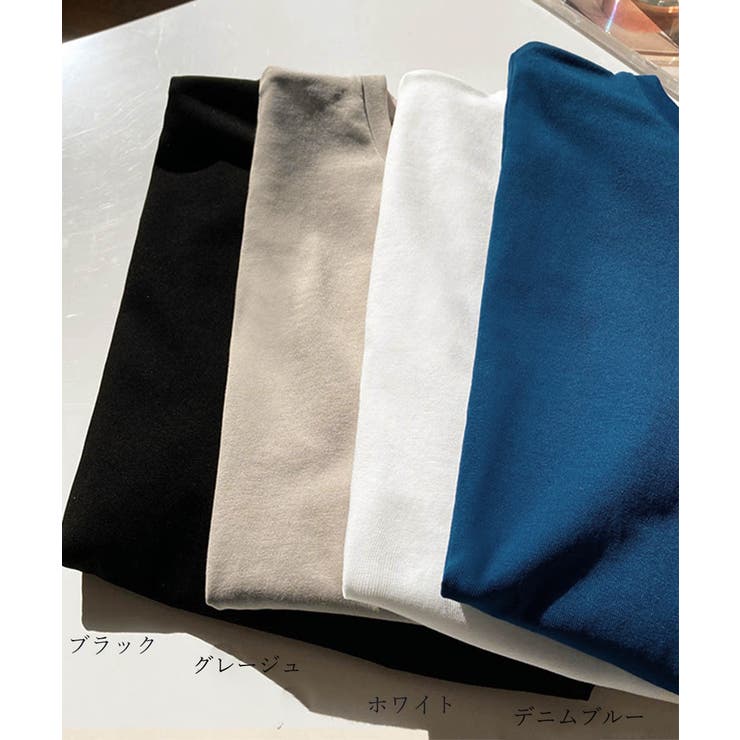 パフスリーブ Tシャツレディース 無地 オフィスカジュアル | Aimoon | 詳細画像2 