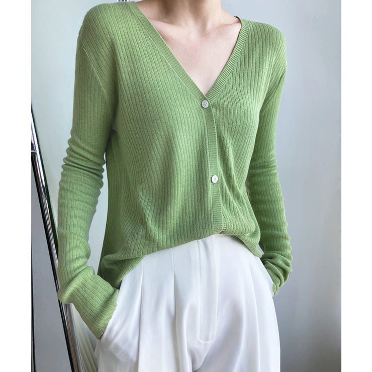 韓国 ニット カーディガン レディース | Aimoon | 詳細画像12 