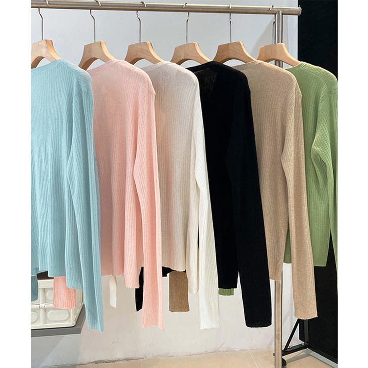 韓国 ニット カーディガン レディース | Aimoon | 詳細画像17 