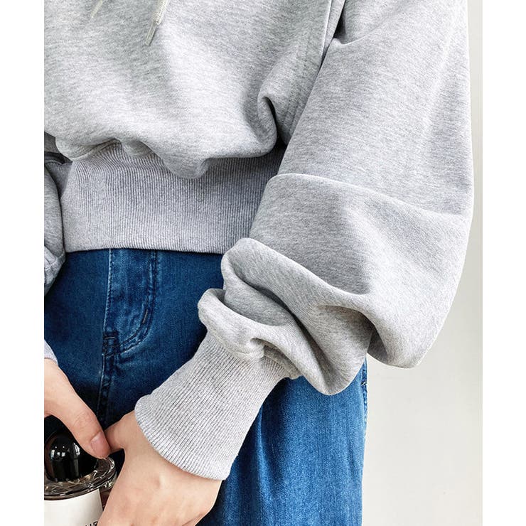 フード付き パーカー レディース秋冬服[品番：II000007480