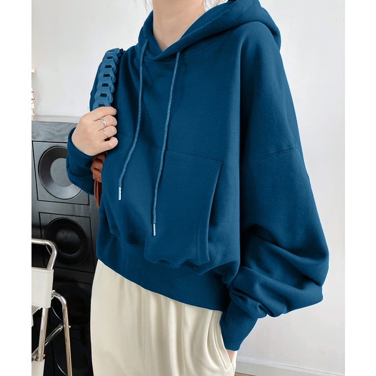 フード付き パーカー レディース秋冬服[品番：II000007480