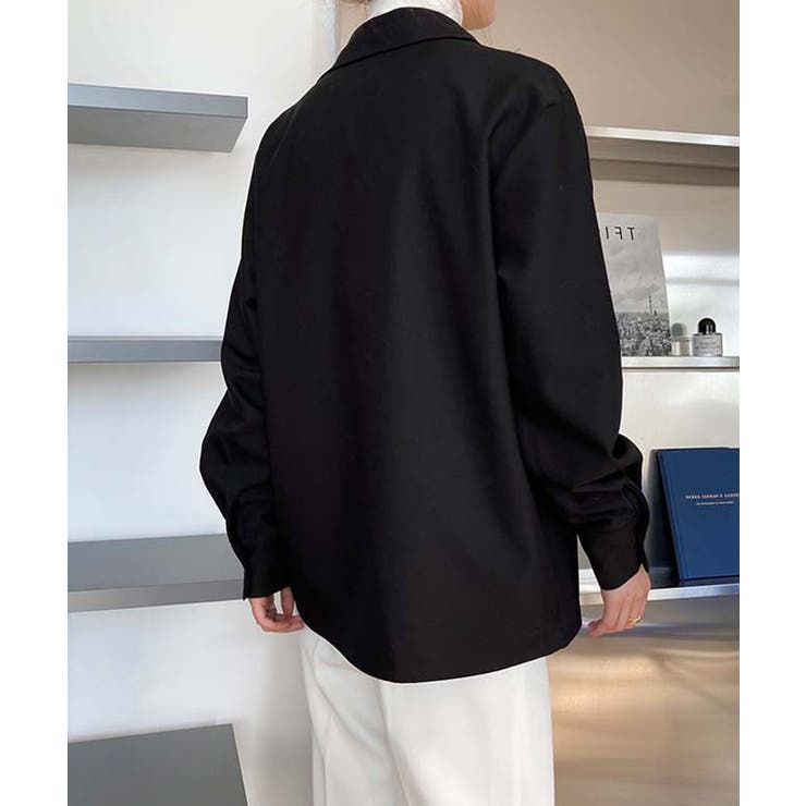 シャツブラウス 長袖 レディース 韓国 オフィスカジュアル | Aimoon | 詳細画像6 