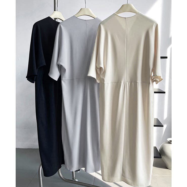 ロングワンピース 夏 レディース 5分袖 | Aimoon | 詳細画像15 