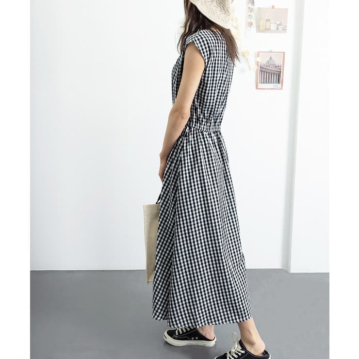 リネン風ワンピース レディース 春夏半袖 | Miniministore | 詳細画像32 