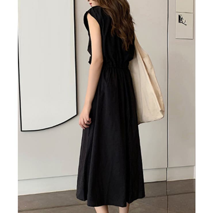 リネン風ワンピース レディース 春夏半袖 | Miniministore | 詳細画像6 