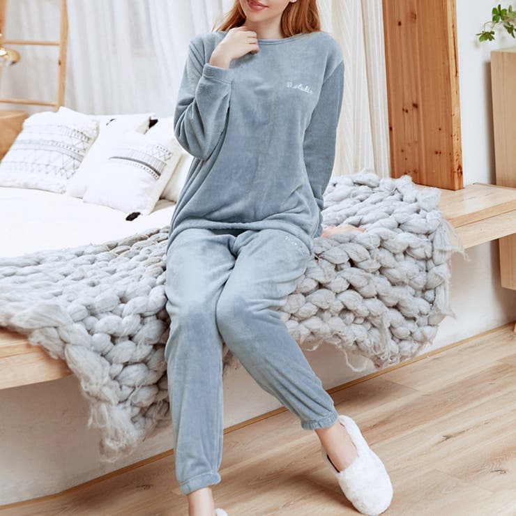 フリースパジャマ 上下セット レディース[品番：II000004748]｜Miniministore（ミニミニストア）のレディース ファッション通販｜SHOPLIST（ショップリスト）