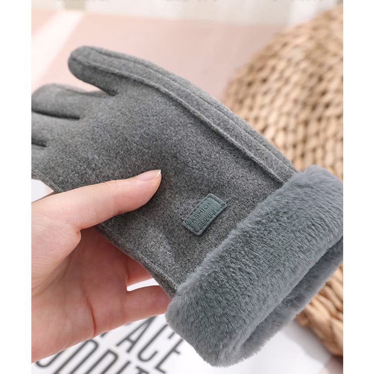 防寒手袋 レディース裏ボア 手ぶくろ秋冬 | Miniministore | 詳細画像10 