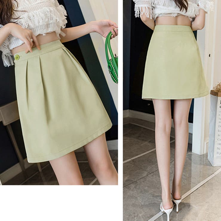 andmary 台形型スカート ANDMARY】Nina flare mini skirt