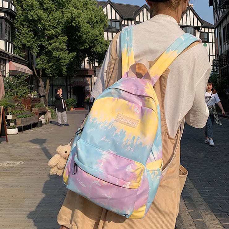 リュックサック レディース グラデーションカラー[品番