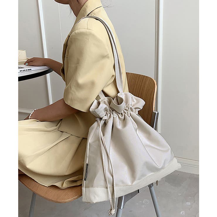 巾着バッグ ショルダーナイロンバッグ韓国 | Miniministore | 詳細画像9 