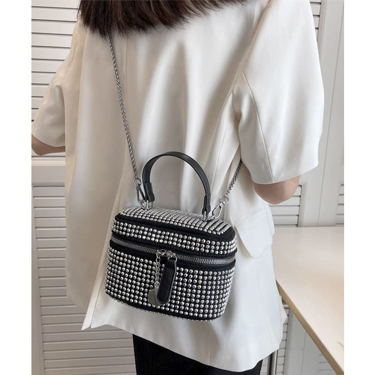 バニティバッグ ミニショルダーバッグ韓国[品番：II000011484