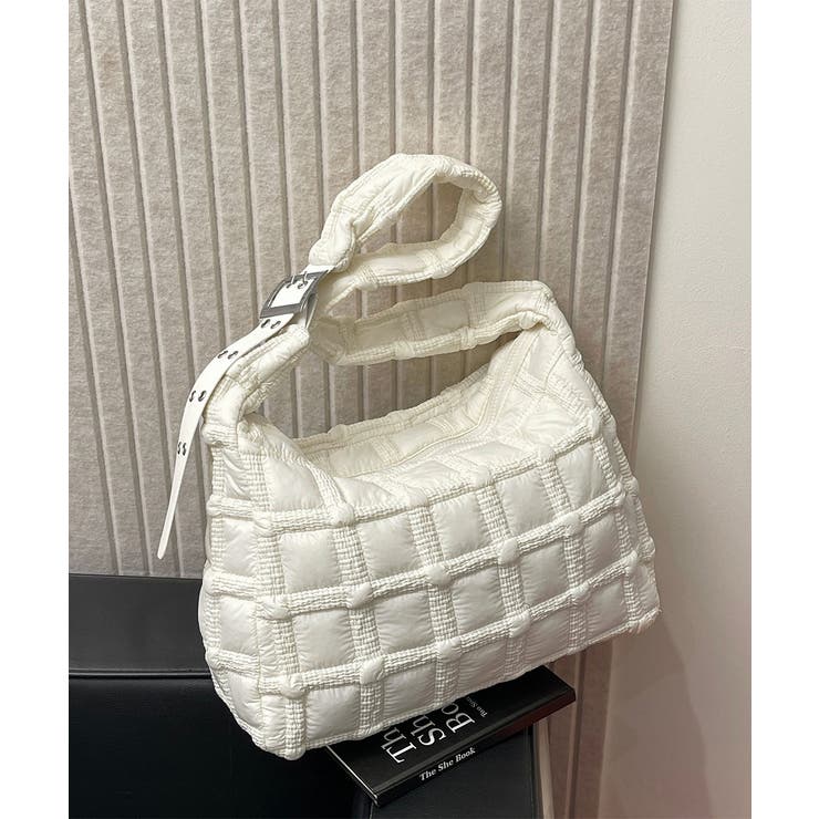 キルティングショルダーバッグ大容量軽量鞄 | Miniministore | 詳細画像20 