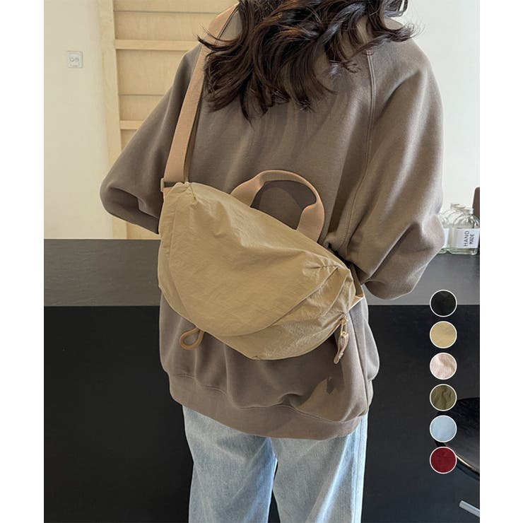 ショルダーバッグ ナイロン斜めがけバッグ | Miniministore | 詳細画像1 