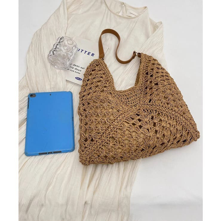 かごバッグ レディースストローバッグ軽量 | Miniministore | 詳細画像16 