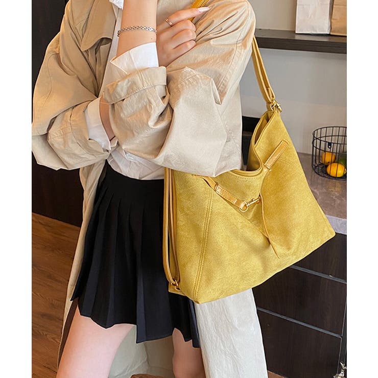 トートバッグ スエード調ショルダーバッグ | Miniministore | 詳細画像14 