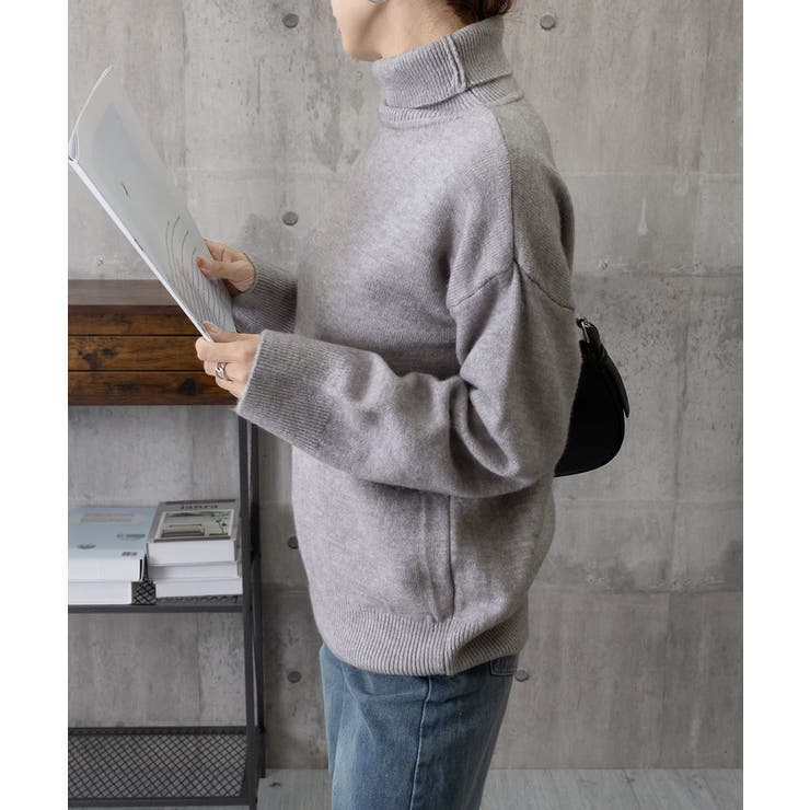 タートルネックニット レディース 秋冬服 | Miniministore | 詳細画像17 