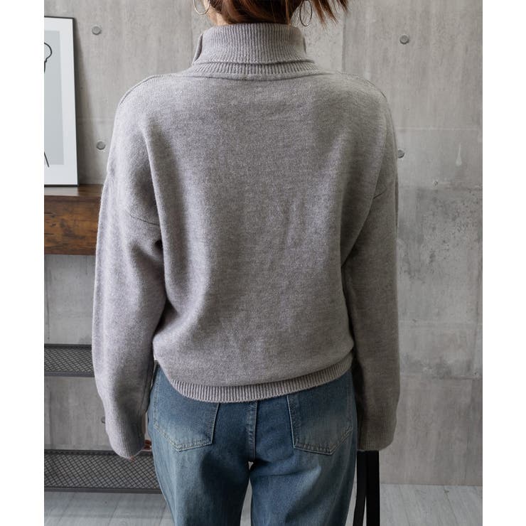 タートルネックニット レディース 秋冬服 | Miniministore | 詳細画像18 