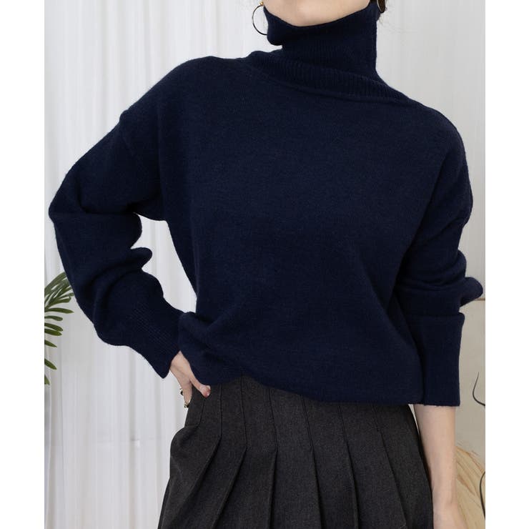 タートルネックニット レディース 秋冬服 | Miniministore | 詳細画像21 