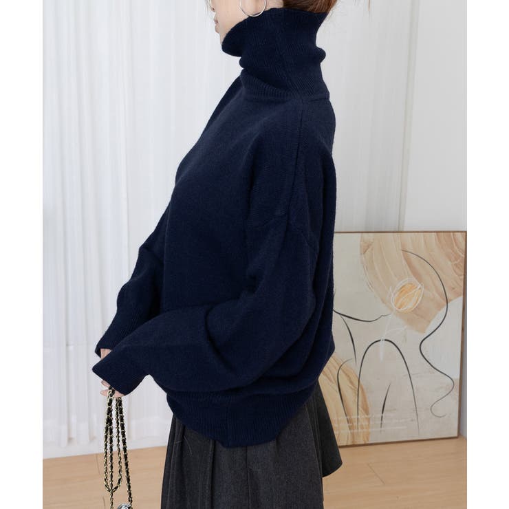 タートルネックニット レディース 秋冬服 | Miniministore | 詳細画像22 