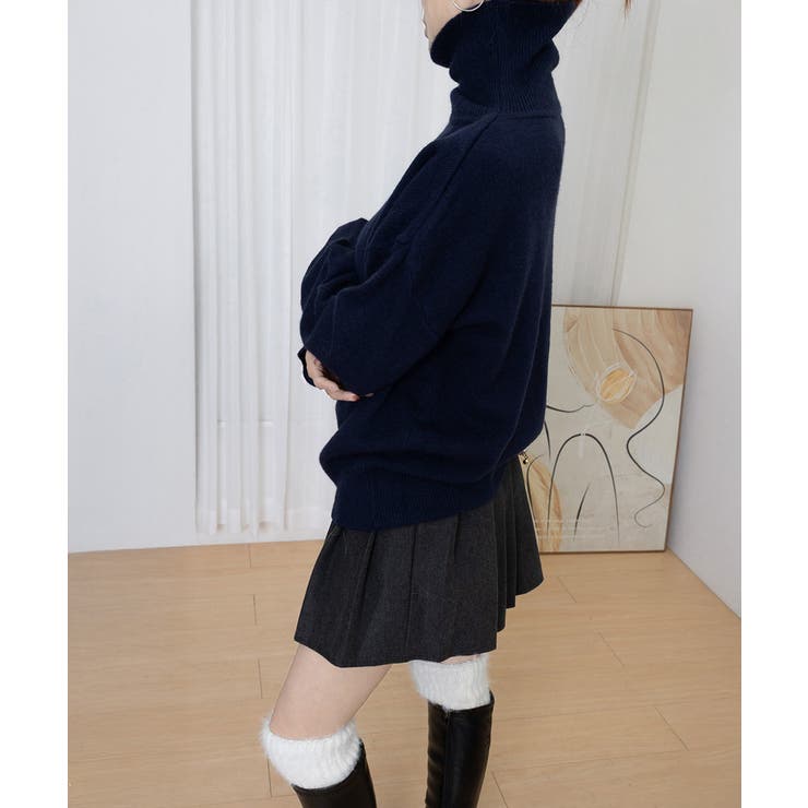 タートルネックニット レディース 秋冬服 | Miniministore | 詳細画像23 
