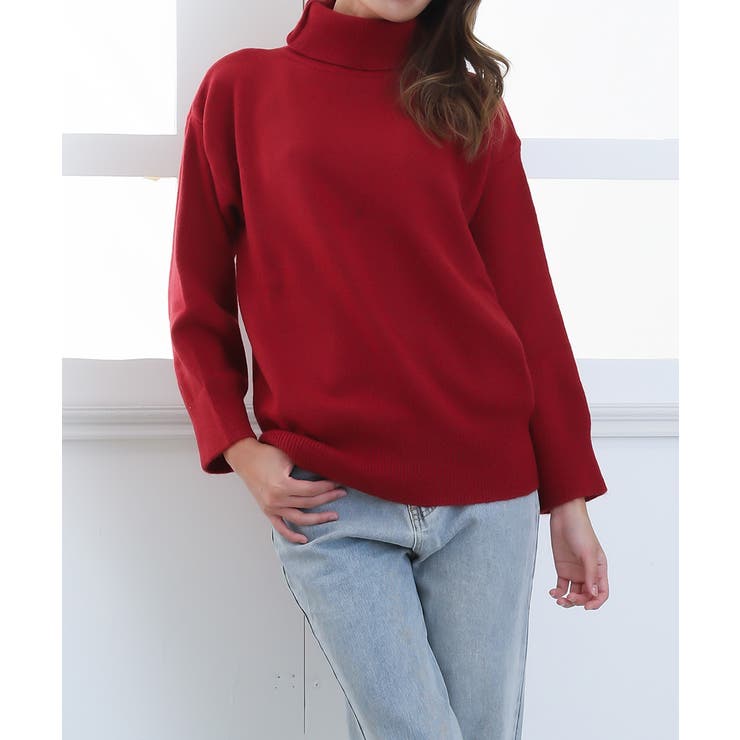 タートルネックニット レディース 秋冬服 | Miniministore | 詳細画像31 