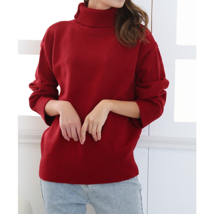 タートルネックニット レディース 秋冬服 | Miniministore | 詳細画像32 