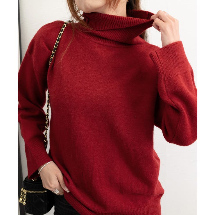 タートルネックニット レディース 秋冬服 | Miniministore | 詳細画像47 