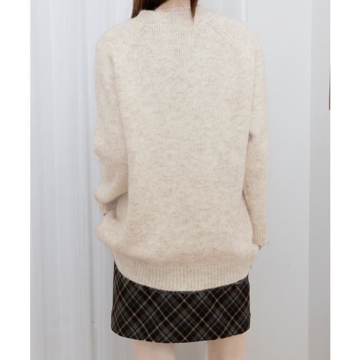 もちもちニットトップスきれいめセーター冬 | Miniministore | 詳細画像15 