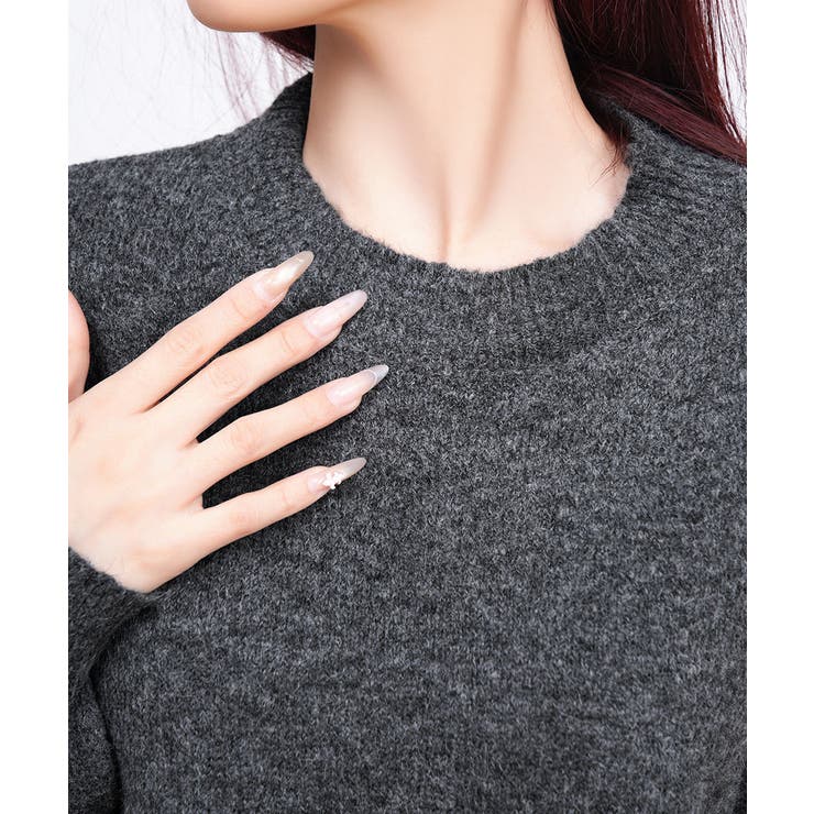 ゆったりコクーンニットミックスカラー秋冬 | Miniministore | 詳細画像27 