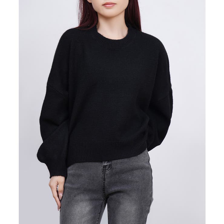 ゆったりコクーンニットミックスカラー秋冬 | Miniministore | 詳細画像6 