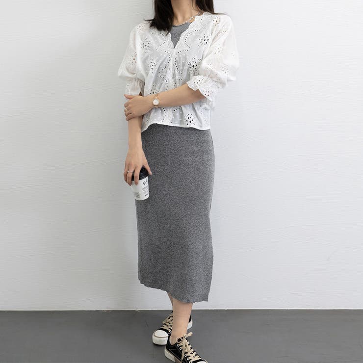 刺しゅうレースブラウス レディースvネック 五分袖 品番 Ii Miniministore ミニミニストア のレディース ファッション通販 Shoplist ショップリスト