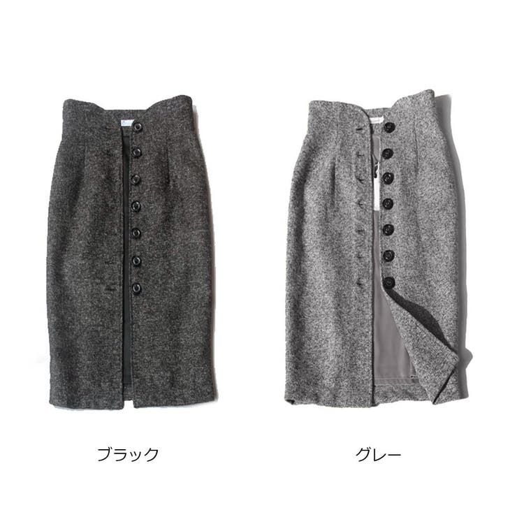 ツイード調スカート 秋冬ペンシルスカート | Miniministore | 詳細画像2 