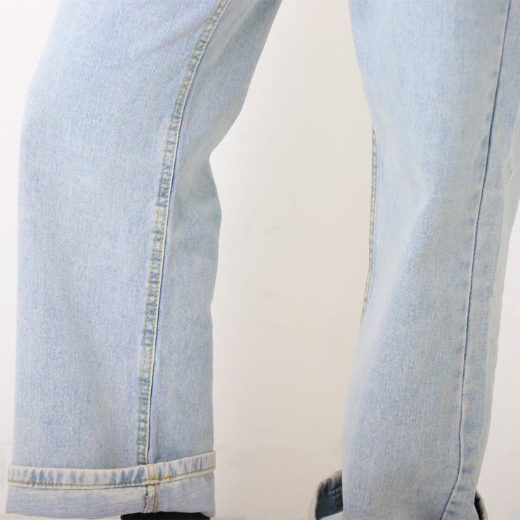デニムパンツ レディースストレートパンツ[品番：II000004603
