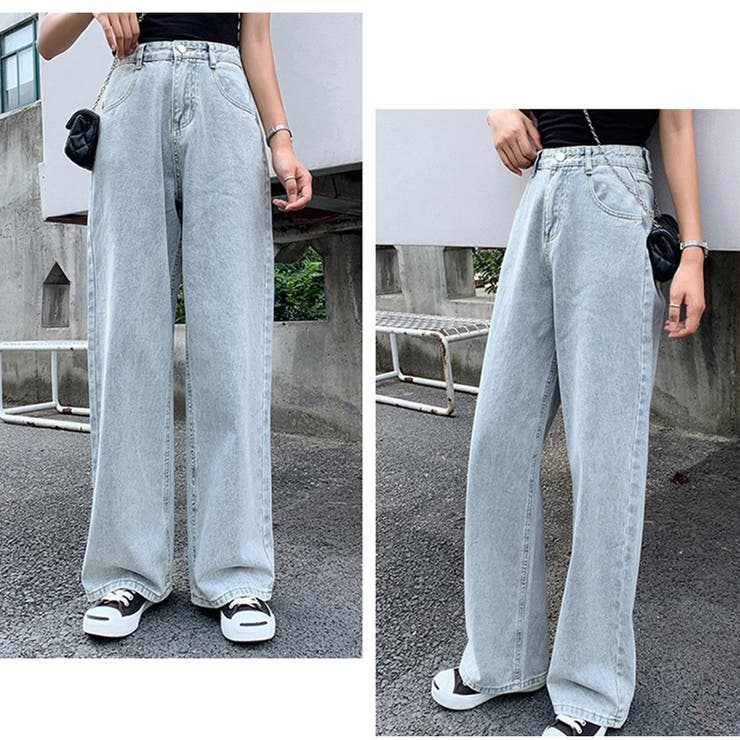 デニムパンツ レディースストレートパンツ | Miniministore | 詳細画像7 