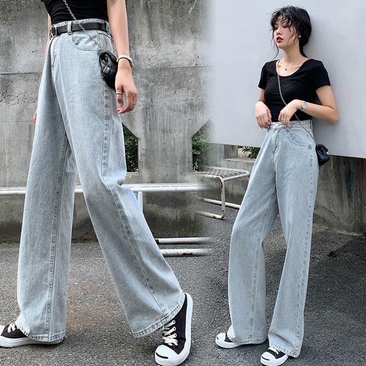 デニムパンツ レディースストレートパンツ | Miniministore | 詳細画像9 