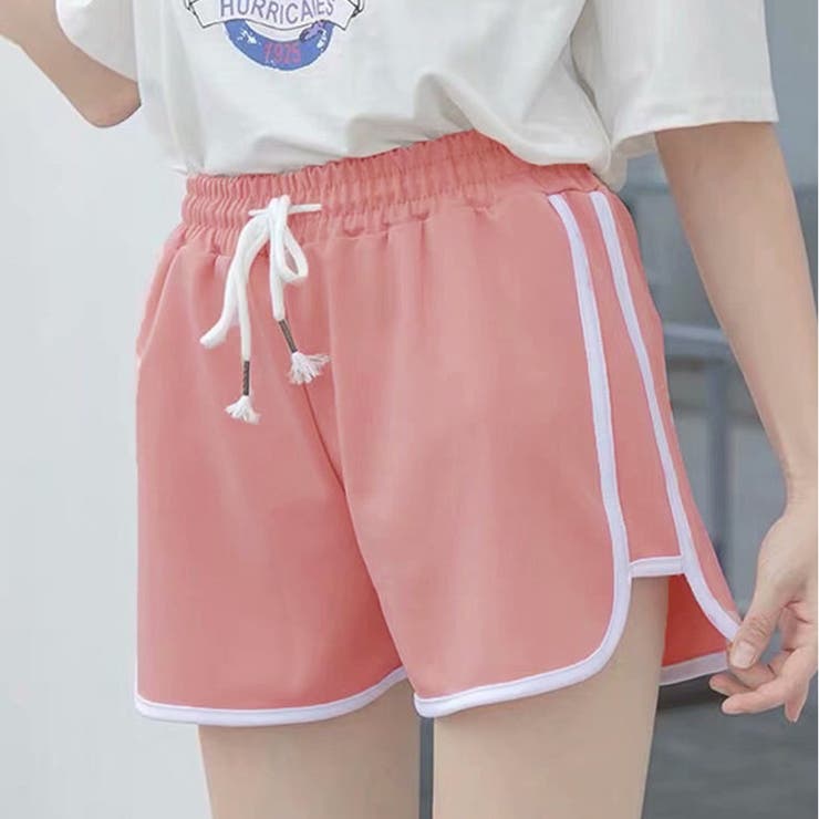 ショートパンツ レディース サイドライン[品番：II000005474
