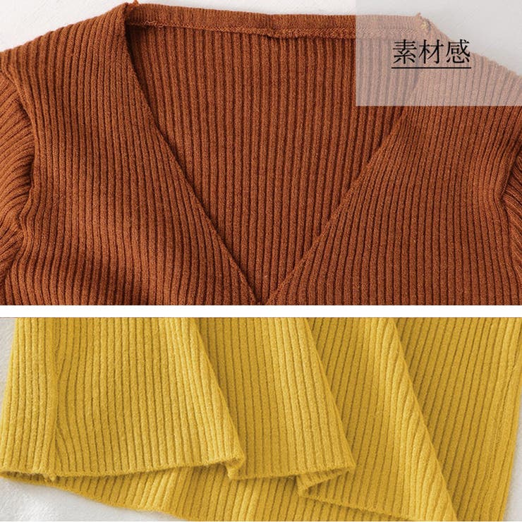 ギャザーリブニットトップスレディース秋冬 | Miniministore | 詳細画像15 