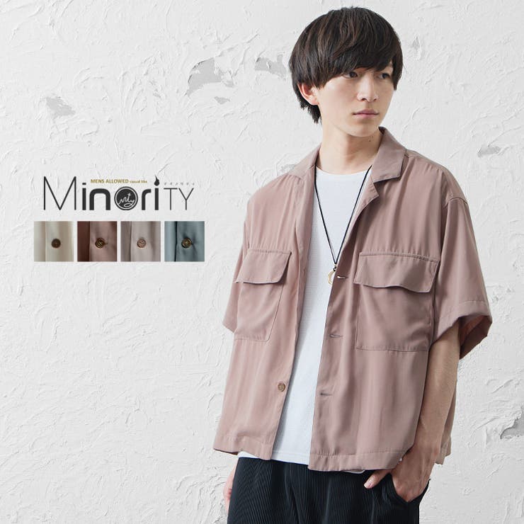 シャツ メンズ 半袖シャツ 品番 Iy Minority マイノリティ のメンズファッション通販 Shoplist ショップリスト