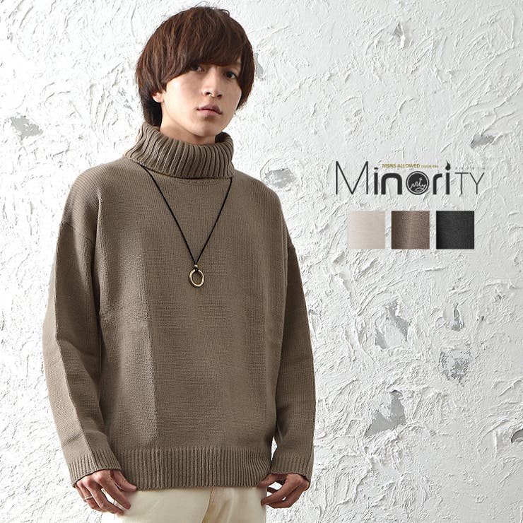 ニット メンズ セーター 品番 Iy Minority マイノリティ のメンズファッション通販 Shoplist ショップリスト