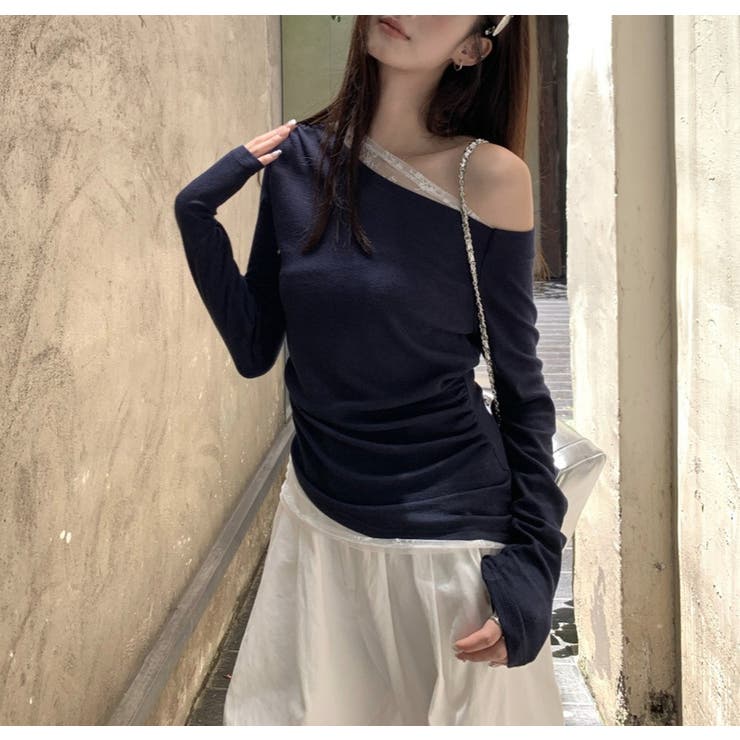 Tシャツ オフショルダー トップス | misweddy | 詳細画像7 