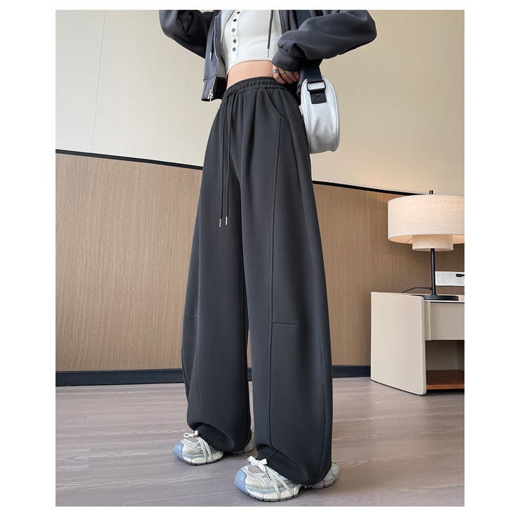 ワイドパンツ レディース スウェットパンツ | misweddy | 詳細画像5 